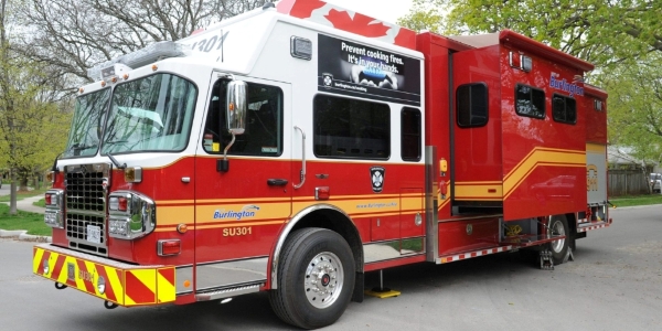 City of Burlington fire truck