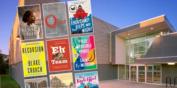 branch exterior beside book covers