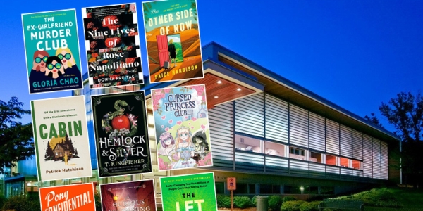 branch exterior beside book covers