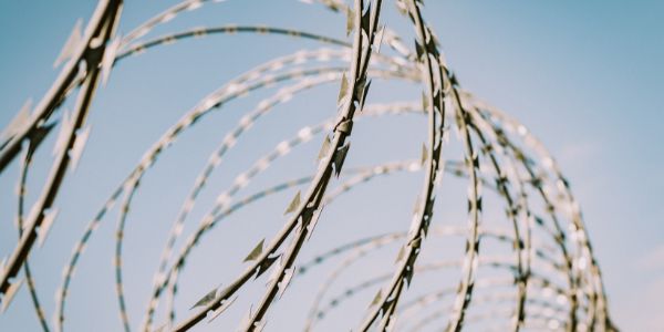 concertina barrier fence