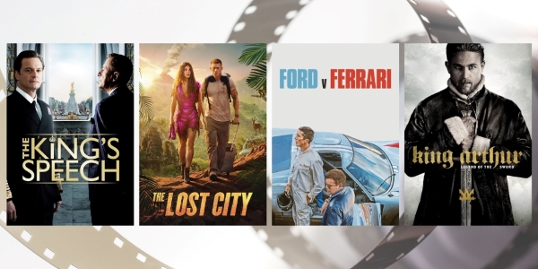 four movie posters of the films featured in September