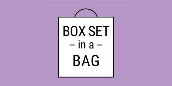 text box set in a bag