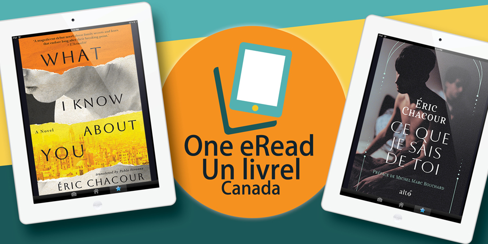 What I Know About You book cover beside One eRead Canada logo