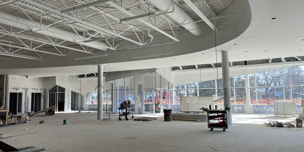 Aldershot Branch interior in February 2025