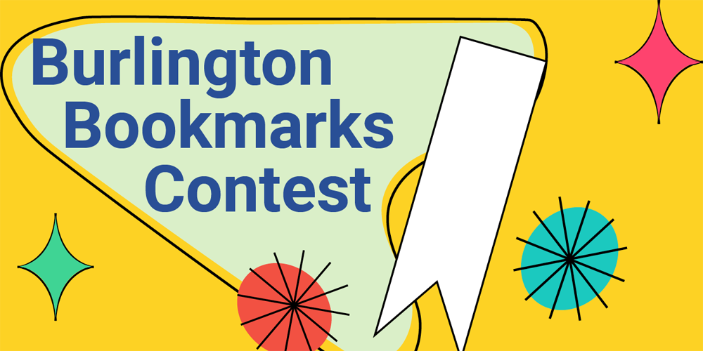 Burlington Bookmarks Contest decorative