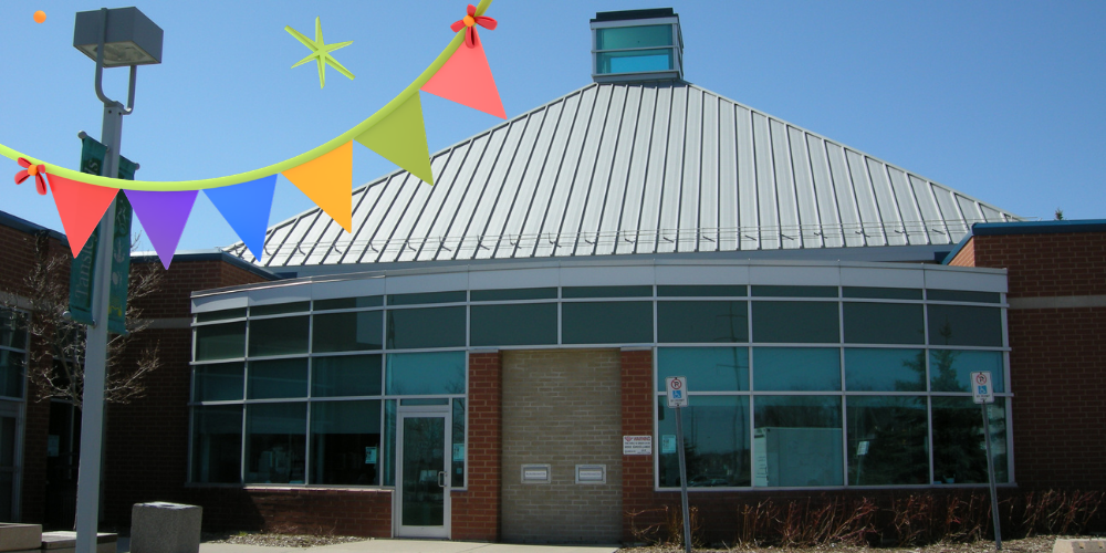 Tansley Woods Branch exterior